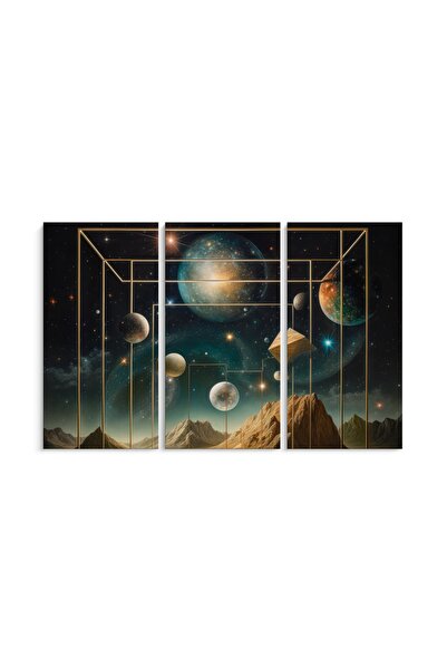 PRINTFINIT Space Painting | 3 Pieces