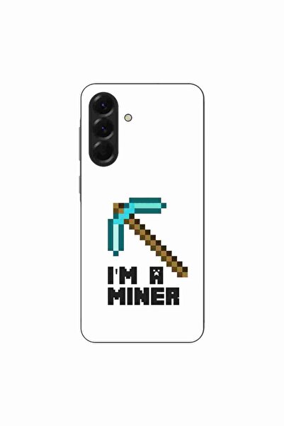 OEM Husa compatibila cu Samsung Galaxy A26 Silicon Gel Tpu Model Minecraft Miner