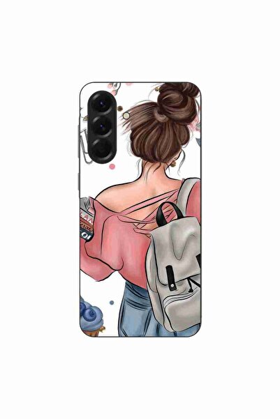 OEM Husa compatibila cu Samsung Galaxy A56 Silicon Gel Tpu Model Girl Fashion...