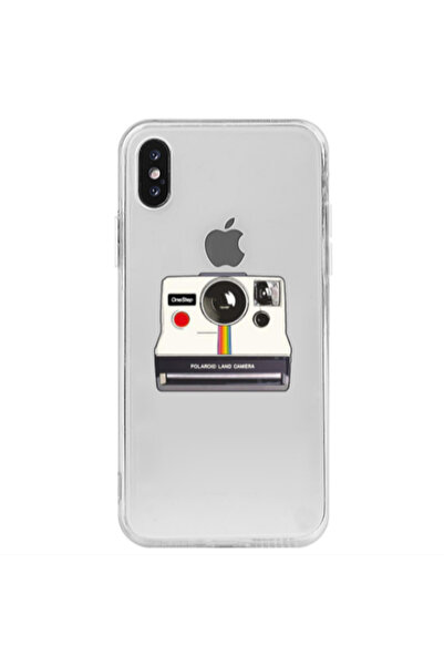 Other Apple iPhone Xs Polaroid land camera Transparent Silicone TPU Θήκη