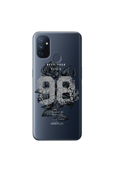 Other Oneplus Nord 100 Flower 98 Transparent Silicone TPU Θήκη