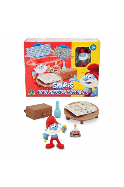 ŞİRİNLER Figür ve Oyun Seti PUF18000 - Şirin Baba Ve Sihir Laboratuvarı