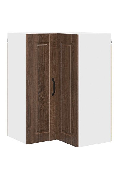 vidaxl Dulap de bucătărie Stejar închis 57 x 57 x 80 cm Lemn compozit