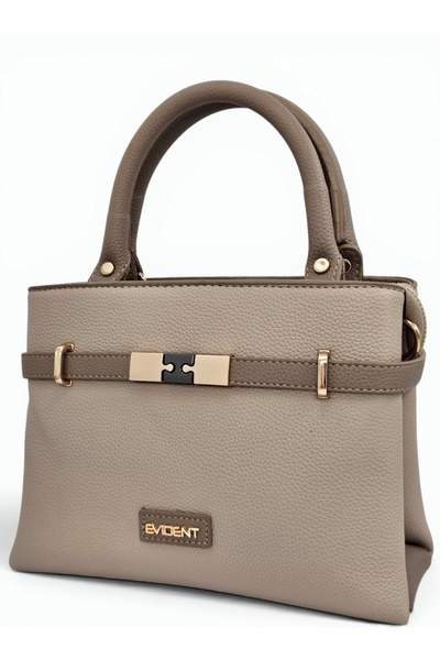 Evident Mink, Soft Textured, Double Compartment, Cross Strap, Small, Hand and...
