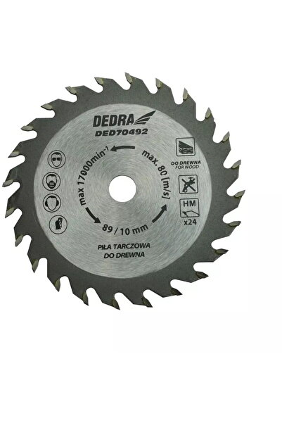 DEDRA EXIM FierДѓstrДѓu circular 89x10Hx1,1x1,8x24T pentru DED7049