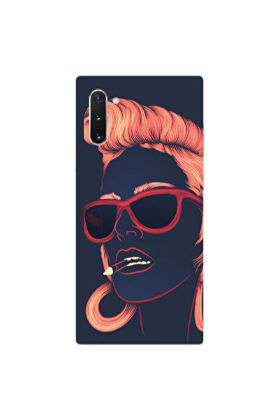 Other Samsung Note 10 Plus Girl retro Transparent Silicone TPU Θήκη