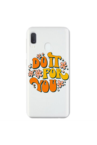 Other Samsung A20E Do it For You Transparent Silicone TPU Θήκη