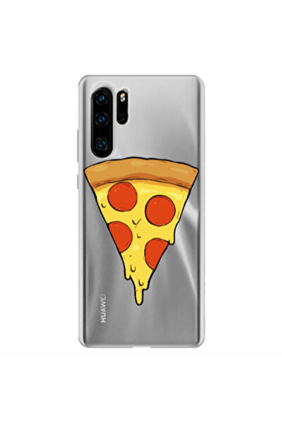 Other Huawei P30 Pro Pizza Slice Transparent Silicone TPU Θήκη