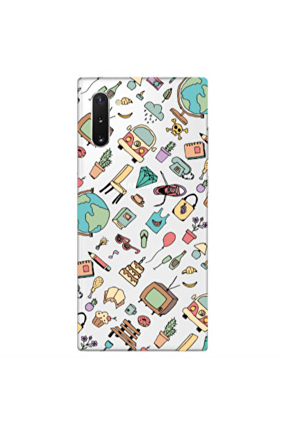 Other Samsung Note 10 Plus Mixed up Transparent Silicone TPU Θήκη