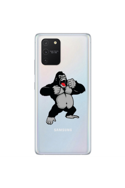 Other Samsung S10 Lite / A91 Angry Gorilla2 Transparent Silicone TPU Θήκη