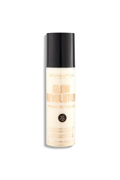 Makeup Revolution London Glow Revo', Vegan, Iluminator, Spray, Pentru față și...