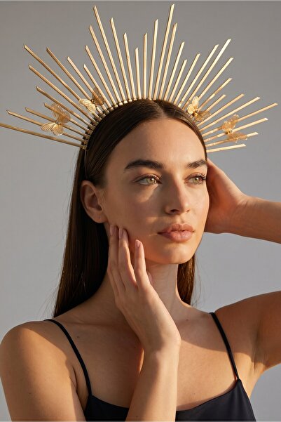 mostbeautifull Gold Parti Tacı