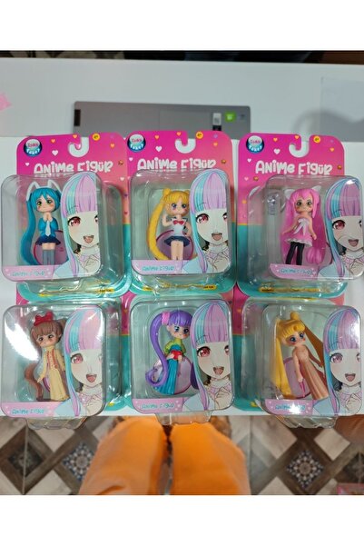 senacacollection 1 ADET Işıklı Anime Figür Miniş Bebek