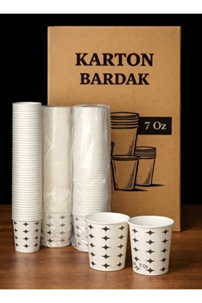 01 paper cup 7 Oz Karton Bardak 1000 li koli