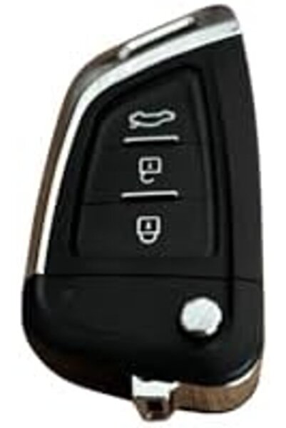 Yıldızan حافظة مفاتيح Veraura Lifestyle AutoHan من نوع BMW، 3 أزرار، حافظة مف...