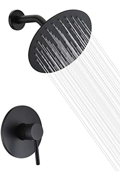 Yıldızan Terra Organik Sumerain Wall Mounted Shower Faucet, Single Function a...
