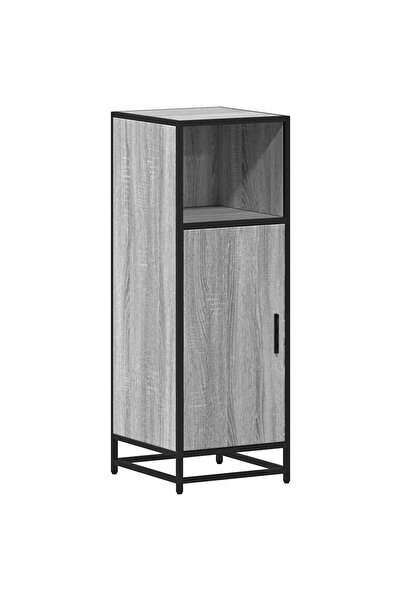 vidaxl Bathroom cabinet, sonoma grey, 65x33x60 cm, engineered wood