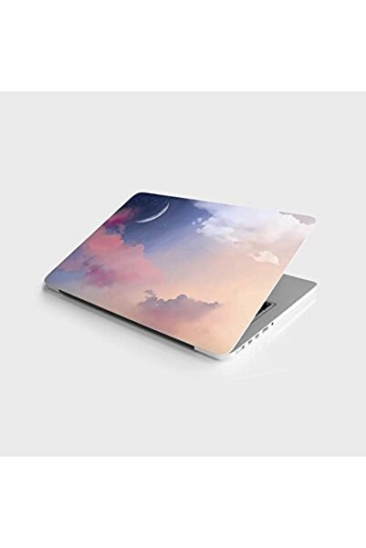 Yıldızan Terra Organik Laptop Notebook Pc Covering Sticker Cloud Moon Terra O...