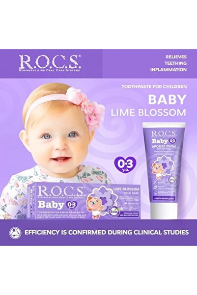 Yıldızan Terra Organik Baby 0-3 Years Fluoride-Free Baby Toothpaste - with Li...