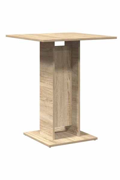 vidaxl Masă de bistro, stejar sonoma, 60x60x75 cm, lemn prelucrat