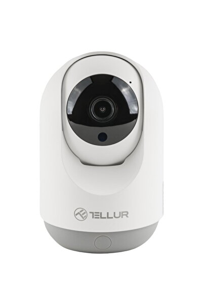 TELLUR Camera Interior WiFi Smart, 3MP, UltraHD, Autotracking, PTZ, Alb