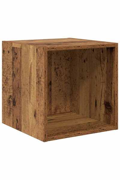 vidaxl Dulap de perete Lemn vechi 37 x 37 x 37 cm Lemn compozit
