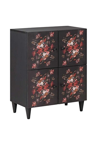 vidaxl Dulapuri de depozitare cu ușă Multicolour 60 x 33,5 x 75 cm
