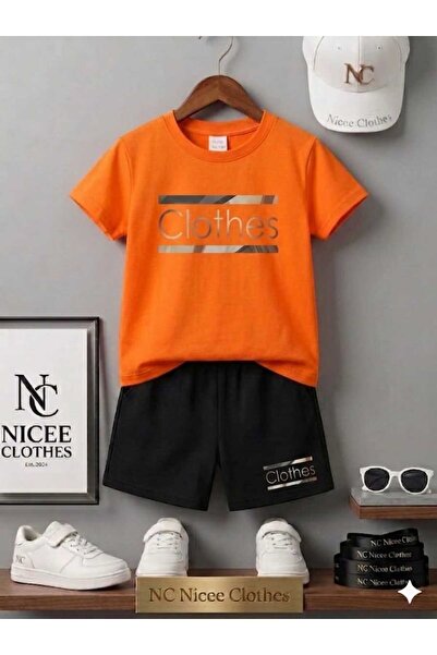 NC Nicee Clothes Summer Children's T-Shirt Shorts Unisex (Clothes between Two...