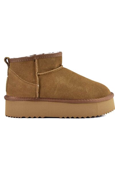 OEM Καμελ δίπατο δερμάτινο Australian Boot Kelara 41209