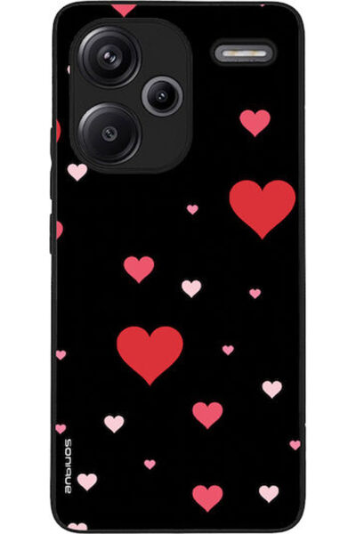 Other Θήκη Sonique Heart Series για Xiaomi Redmi Note 13 Pro Plus 5G Μαύρη
