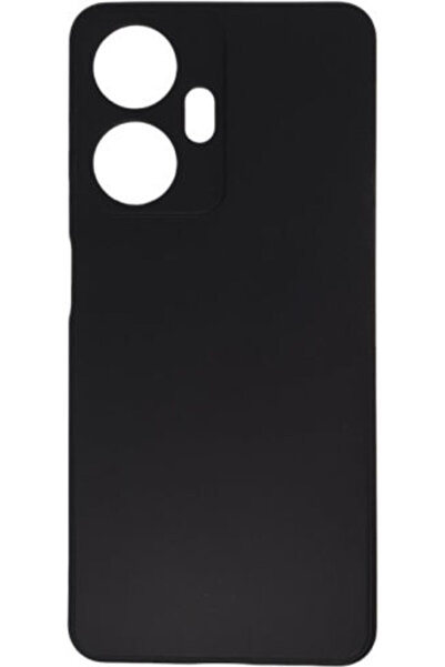 OEM Ματ Πίσω Κάλυμμα Σιλικόνης Μαύρο (Realme C55)