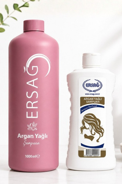 Ersağ Argan Oil Shampoo with Apparatus 1000 ml