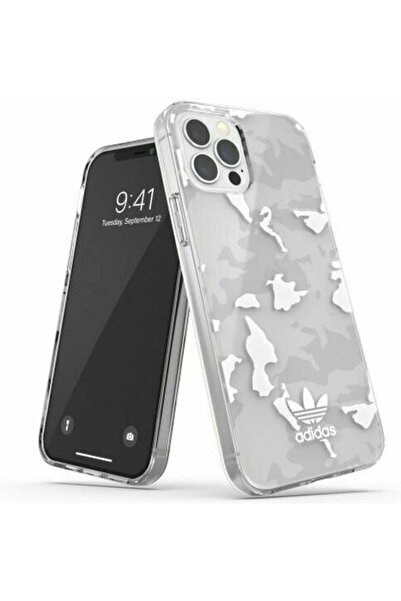 adidas SnapCase Κάλυμμα Πλάτης Καμουφλάζ Σιλικόνης Διαφανές / Λευκό (iPhone 1...