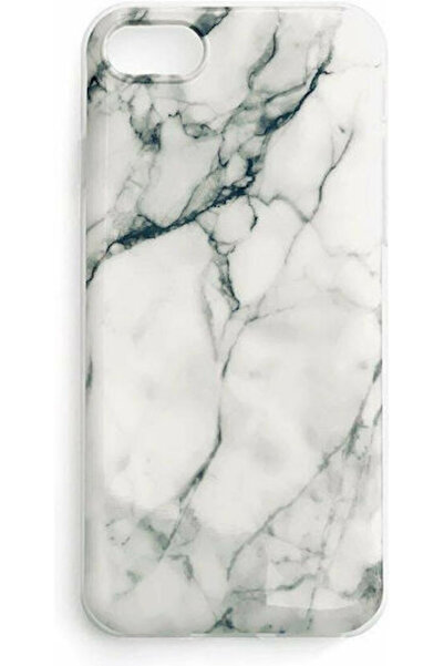 WOZINSKY Μαρμάρινη Πίσω Θήκη Σιλικόνης Λευκή (Redmi Note 10 5G / Poco M3 Pro)