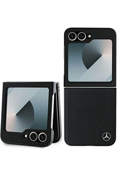 Mercedes Benz Mercedes-Benz Πίσω Κάλυμμα Ξύλινο Μαύρο (Galaxy Z Flip6) Κωδικό...