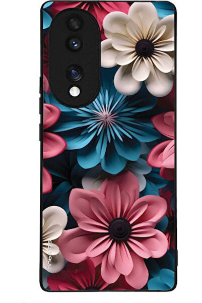 Other Θήκη Sonique Σειράς 3D Λουλουδιών για Honor 70 5G Ροζ 01