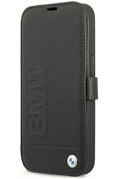 BMW Signature Book Συνθετικό Δέρμα Μαύρο (iPhone 13 mini) Κωδικός: BMFLBKP13S...