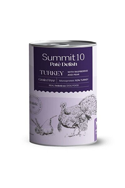 Summit10 Patè Delish Γαλοπούλα 92% με Βατόμουρα και Αχλάδι 400gr