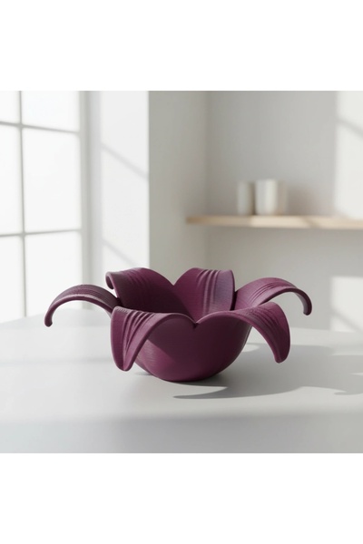 OEM Bol Decorativ Design Floral Imprimat 3D
