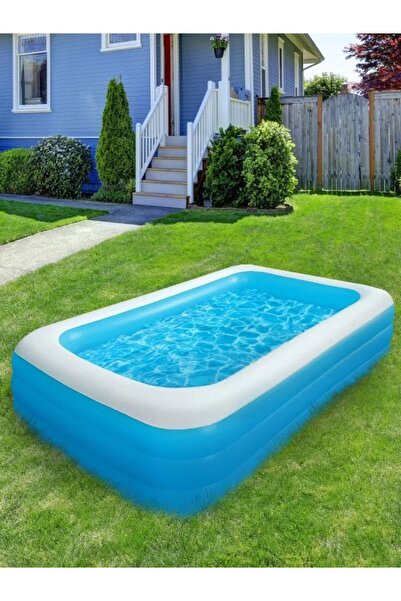 OEM Piscină gonflabilă pentru copii și familie – 210 x 150 x 60 cm