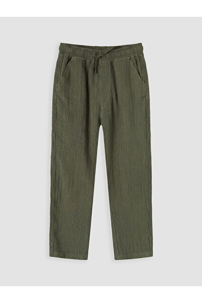 LC Waikiki Khaki Regular Fit Boys' Trousers