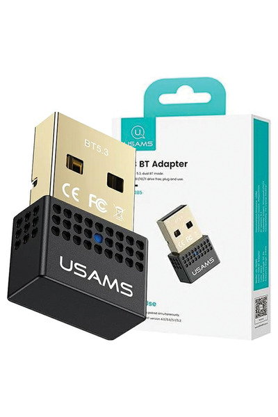 Usams Adaptor USB Bluetooth Pentru Computer Zb285Spq01 Conexiune Wireless