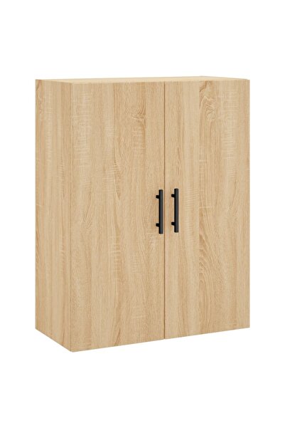 vidaxl Dulap TV montat pe perete, stejar sonoma, 69,5x34x90 cm