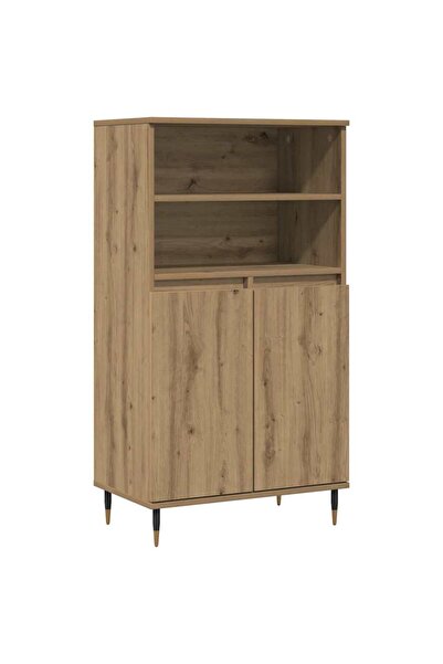 vidaxl Dulap înalt, stejar artizanal, 60x36x110 cm, lemn prelucrat