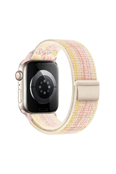 hoco. Hoco Wa25 Υφασμάτινο Λουράκι Ροζ (για Apple Watch 38/40/41/42mm)