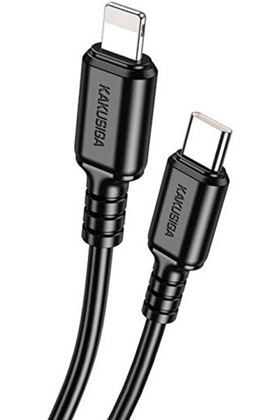 KAKUSİGA Καλώδιο USB-C σε Lightning 20W Μαύρο 1μ (KSC-982-LC-BK)