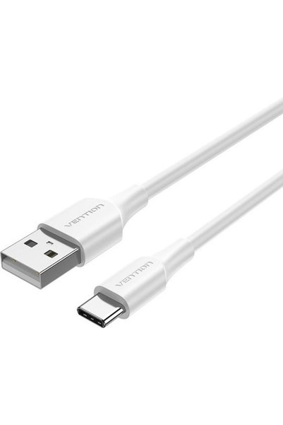 Vention Καλώδιο USB 2.0 USB-C Αρσενικό - USB-A Λευκό 3μ CTHWI