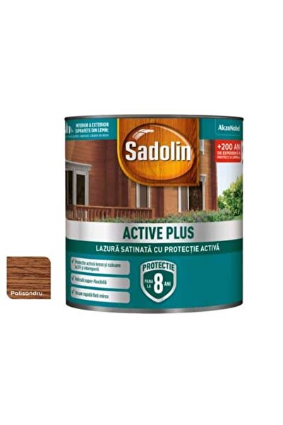 Sadolin Satinated water-based wood stain, exterior wood protection, 2.5L, Sad...
