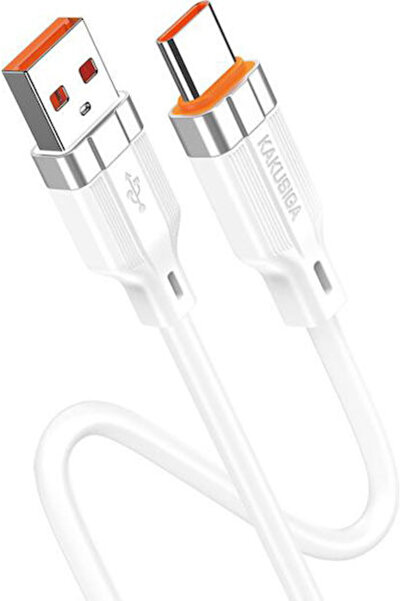 KAKUSİGA Καλώδιο USB 2.0 USB-C αρσενικό - USB-A λευκό 1μ (KSC-995-C-WH)