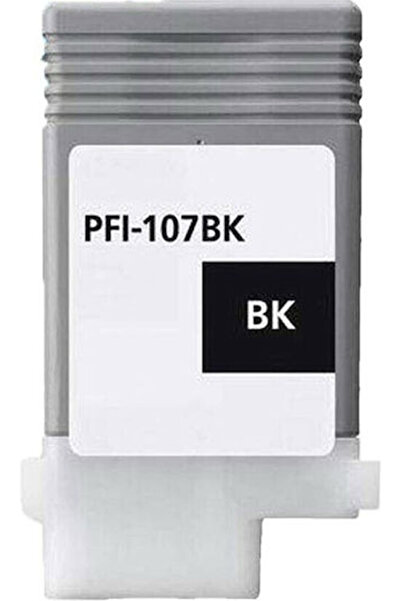 OEM Συμβατό Φυσίγγιο Μελάνης Pfi107bk 6705b001 για Εκτυπωτή Inkjet Canon, Μαύ...